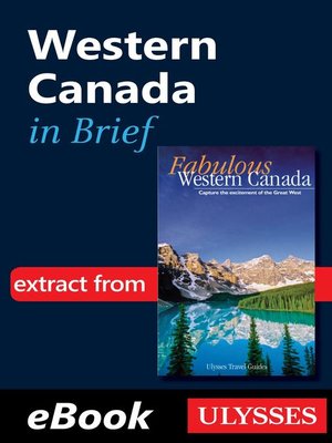 cover image of Western Canada in Brief